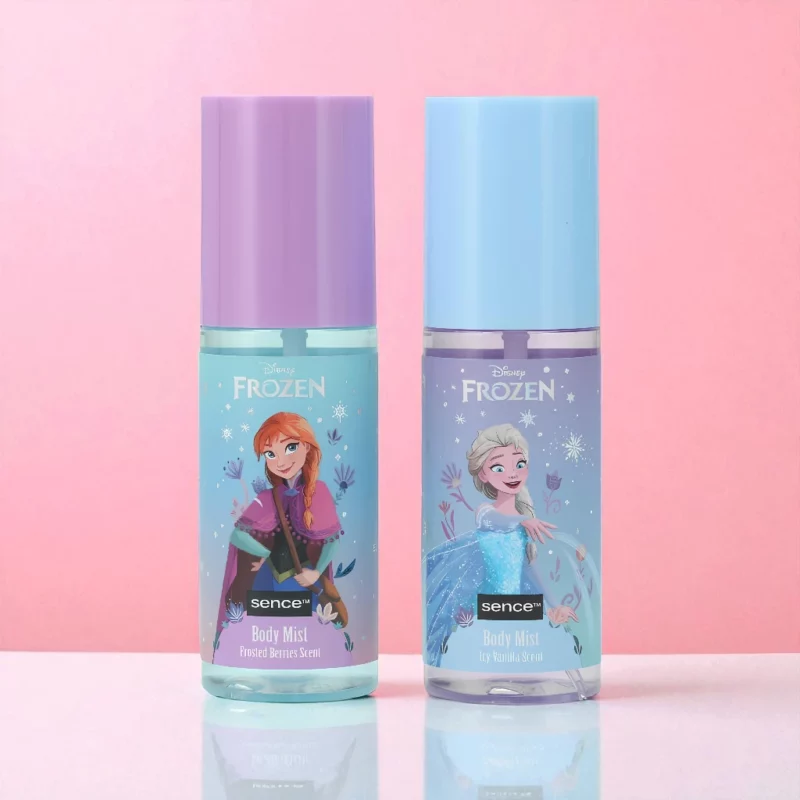 Lot de 12 (1€ Pièce) : lot de 12 Brume Corporelle Disney Frozen – Sence – 100 ml – Icy Vanilla Scent