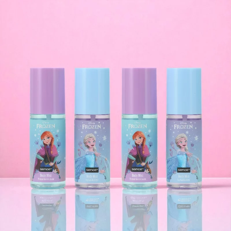 Lot de 24 (1,85€ Pièce) : Brume Corporelle Disney Frozen – Sence – 100 ml – Icy Vanilla Scent