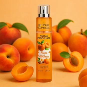 Lot de 6 (1,30€ Pièce) : Brumes Parfumées PÊCHE & ABRICOT 75 ml – Retinol Complex