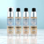 Présentoir de 12 (2,05€ unité) : Base de maquillage collagène – Karité – Longue tenue