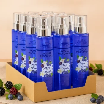 Lot de 12 (2,65€ Pièce) : Brumes Parfumées MÛRE & MOUSSE 75 ml – Retinol Complex