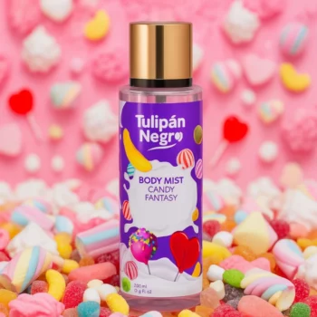 Lot de 12 (2,28€ Pièce) : Brumes Parfumées CANDY FANTASY 250ml – TULIPAN NEGRO – Image 2