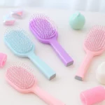 Carton de 12 (soit 1,95€ Pièce) : Brosse à Cheveux Ovales Colorées