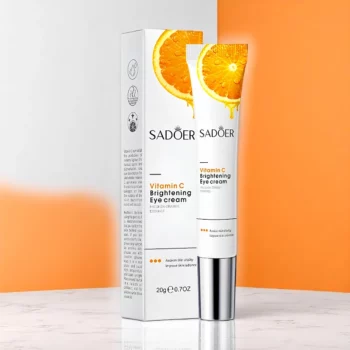 Lot de 5 (1,98€ Pièce) : Contours des Yeux Illuminateurs à la Vitamine C 20 g – SADOER – Image 3