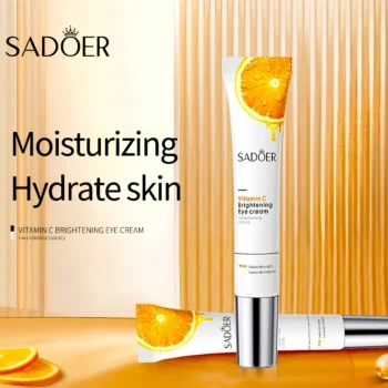 Lot de 5 (1,98€ Pièce) : Contours des Yeux Illuminateurs à la Vitamine C 20 g – SADOER – Image 2