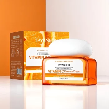 Lot de 5 (3,50€ Pièce) : Crèmes Visage Blanchissantes et Éclaircissantes à la Vitamine C 50gr – Image 2