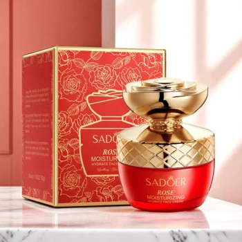 Lot de 5 (3,90€ Pièce) : Crèmes Visage Hydratantes à la Rose 50gr – SADOER – Image 3