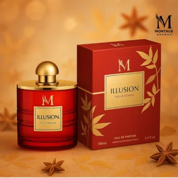Lot de 5 (4,70€ Pièce) : Eau de Parfum Femme ILLUSION 100ml - Mirage