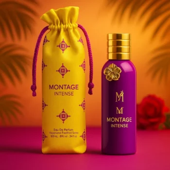 Lot de 5 (4,70€ Pièce) : Eau de Parfum Femme MONTAGE INTENSE 100ml - Mirage