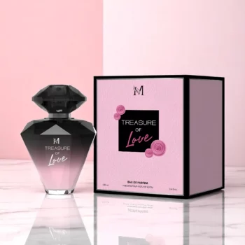 Lot de 5 (4,70€ Pièce) : Eau de Parfum Femme TREASURE OF LOVE 100ml - Mirage – Image 2