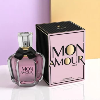 Lot de 5 (4,70€ Pièce) : Eau de Parfum Femme MON AMOUR 100ml - Mirage – Image 2