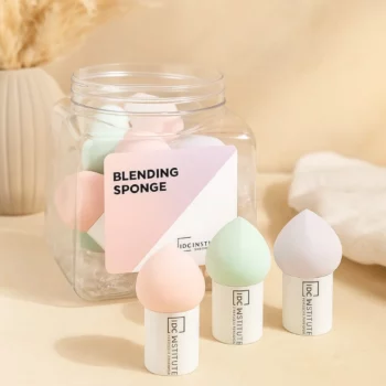 Lot de 24 (soit 1,91€ Pièce) : Éponge de Maquillage Pastel - IDC INSTITUTE