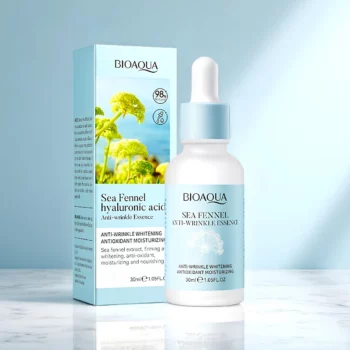 Lot de 5 (1,98€ Pièce) : Essences Hyaluroniques Anti-Rides au Criste Marine 30 ml – BIOAQUA – Image 3