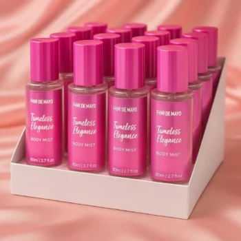 Lot de 12 (1,88€ Pièce) : Brumes Parfumées TIMELESS ELEGANCE 80ml – FLOR DE MAYO