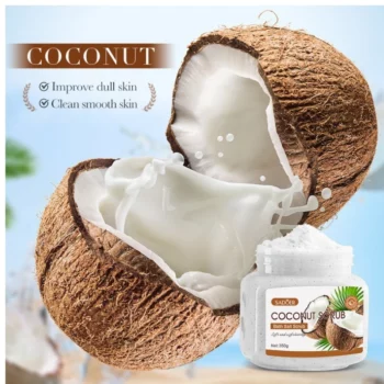 Lot de 5 (3,07€ Pièce) : Gommages Corporels au Sel de Bain à la Noix de Coco – SADOER – Image 2