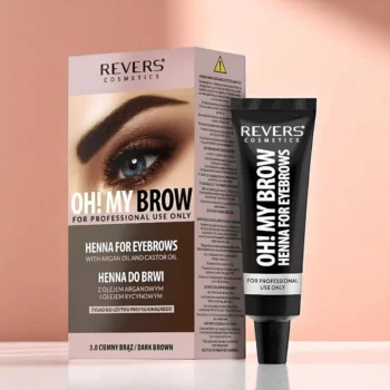 Lot de 5 (soit 2.50€ l'unité) Henné Professionnel pour Sourcils – Coloration Brun Foncé – Image 2