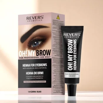 Lot de 5 (soit 2.50€ l'unité) Henné Professionnel pour Sourcils – Coloration Noir – Image 2