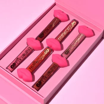 Présentoir de 4 (4,75€ le Set) : Set 6 Gloss pour lèvres ROCK – Kevin & Coco – Image 2