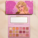 Lot de 6 (3,70€ Pièce) : PALETTE D'OMBRES À PAUPIÈRES 18 COULEURS – ROYAL GLAM – KEVIN & COCO