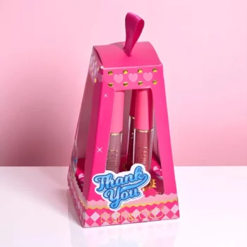 Présentoir de 6 (3,30€ le Set) : Set 4 Gloss pour lèvres THANK YOU – Kevin & Coco – Image 2