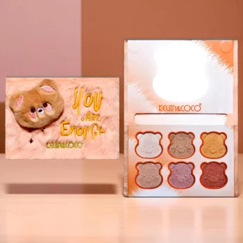 Lot de 6 (6€ Pièce) : PALETTE D’ENLUMINEURS 6 COULEURS – TEDDY GLOW EDITION – KEVIN & COCO – Image 3
