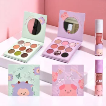 Présentoir de 12 (2,90€ Pièce) : Fard à joues & Gloss à lèvres BEAUTIFUL TIME – Kevin & Coco – Image 2