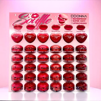 Pack de 36 (soit 0,90€ l'unité) : rouges à lèvres Soufflé - D'Donna