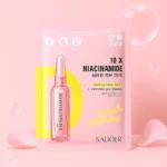 Lot de 6 (0,70€ unité) : Masques Visage Niacinamide en Ampoule – SADOER