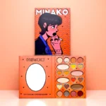 Lot de 4 (4,90€ Pièce) : PALETTE D'OMBRES À PAUPIÈRES - MINAKO ORANGE  – Kevin & Coco