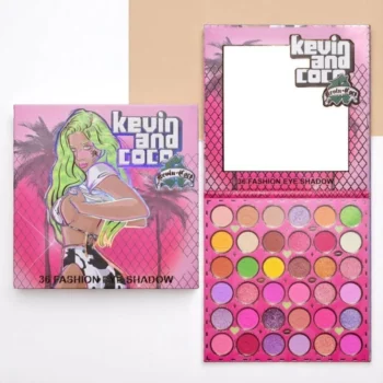 Lot de 4 (5,25€ Pièce) : PALETTE D’OMBRES À PAUPIÈRES 36 COULEURS – FASHION STREET STYLE – KEVIN & COCO – Image 3