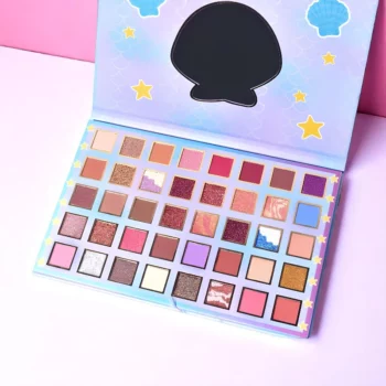 Lot de 4 (5,25€ Pièce) : PALETTE D’OMBRES À PAUPIÈRES 40 COULEURS – SIRENA FANTASY – KEVIN & COCO – Image 2