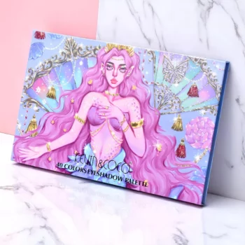 Lot de 4 (5,25€ Pièce) : PALETTE D’OMBRES À PAUPIÈRES 40 COULEURS – SIRENA FANTASY – KEVIN & COCO – Image 3