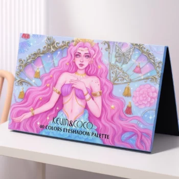 Lot de 4 (5,25€ Pièce) : PALETTE D’OMBRES À PAUPIÈRES 40 COULEURS – SIRENA FANTASY – KEVIN & COCO