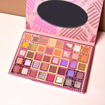 Lot de 4 (5,25€ Pièce) : PALETTE D'OMBRES À PAUPIÈRES 40 COULEURS – KEVIN & COCO – Image 2