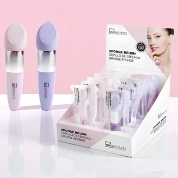 Lot de 12 (soit 3,44€ Pièce) : Éponge de Maquillage Biseautée avec manche Pastel - IDC INSTITUTE – Image 2