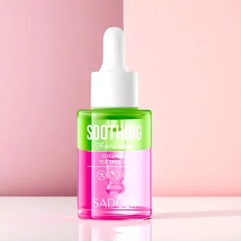 Lot de 5 (1,98€ Pièce) :  Sérums Visage 2 en 1 Huile d’Arbre à Thé + Collagène 30 ml – Sadoer – Image 3