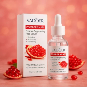 Lot de 5 (1,98€ Pièce) : Sérums Visage Illuminants Rafraîchissants à la Grenade 30 ml – Sadoer