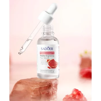 Lot de 5 (1,98€ Pièce) : Sérums Visage Illuminants Rafraîchissants à la Grenade 30 ml – Sadoer – Image 3