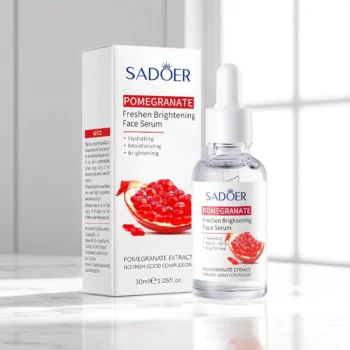 Lot de 5 (1,98€ Pièce) : Sérums Visage Illuminants Rafraîchissants à la Grenade 30 ml – Sadoer – Image 2