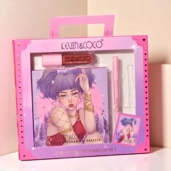 Lot de 4 (7€ Pièce) : SET MAQUILLAGE COMPLET KEVIN & COCO – ÉDITION LUNE & FÉÉRIE – Image 2