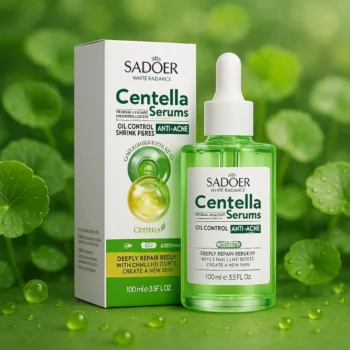 Lot de 5 (3,10€ Pièce) : Solution Visage Multi-Effets à la Centella Asiatica 100 ml – SADOER