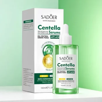 Lot de 5 (3,10€ Pièce) : Solution Visage Multi-Effets à la Centella Asiatica 100 ml – SADOER – Image 3