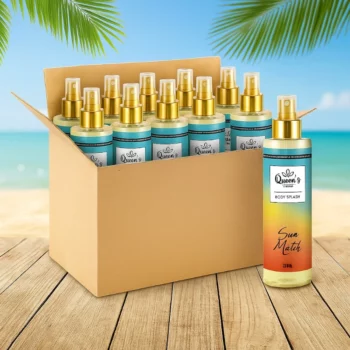 A Partir de 1,90€ Prix Dégressif : Brume Corporelle Sun Match 250 ml - Prady