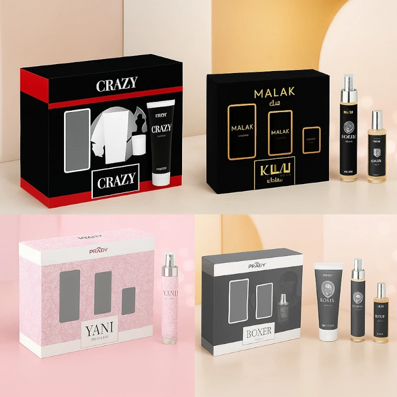 coffret 3 pièces prady Destockage de 15 Coffrets (2€ Pièce) : Coffrets 3 Pièces Prady - Cartons Abimés Produits Parfait – Image 1