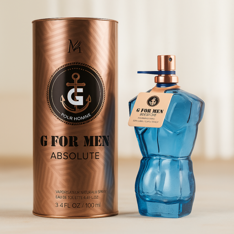 Lot de 5 (4,70€ Pièce) : Eau de Toilette Homme G ABSOLUTE 100ml - Mirage