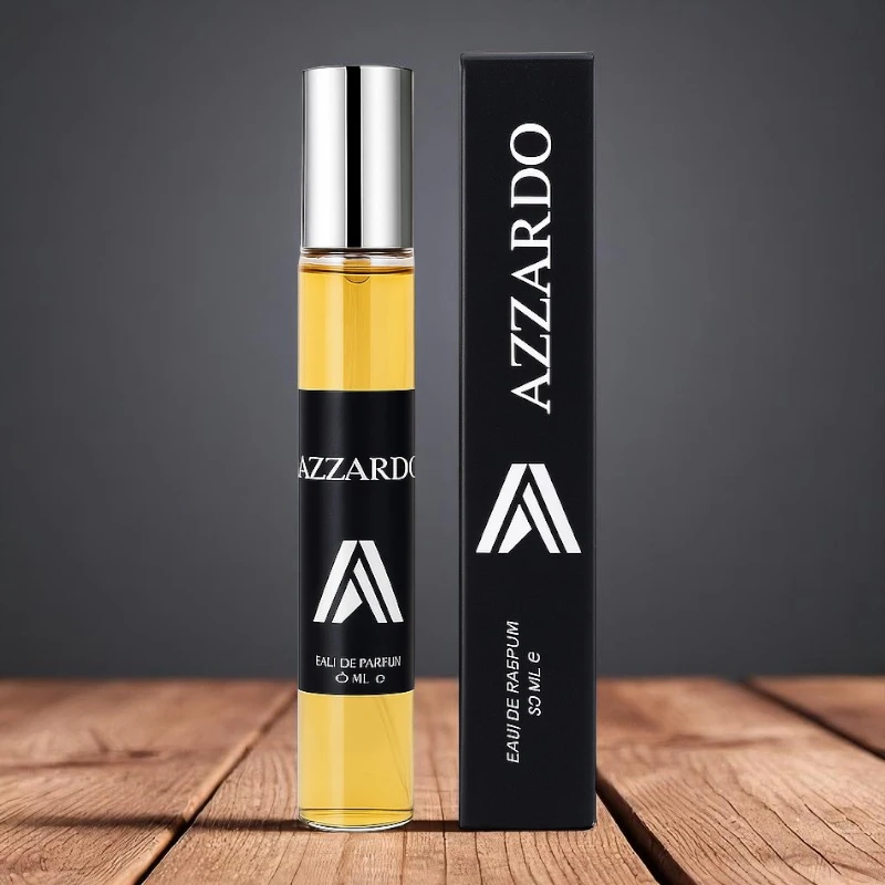 eau de toilette tertio 33ml azzardo Lot de 12 (1,70€ pièce) : AZZARDO – Eau de Parfum Générique 33ml Tertio – Image 1