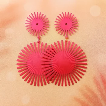 Lot de 12 (2,30€ Pièce) : Boucles d'Oreilles Fantaisies Couleurs Vives – Image 2