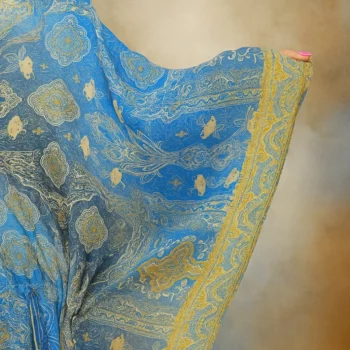 Lot de 5 Couleurs mélangées (3,50€ Pièce) : Robe style CAFTAN motif ethnique Couleurs Aléatoires MADE IN INDIA – Image 4