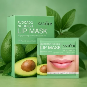 Lot de 6 (0,70€ unité) : Masques à Lèvres Nourrissants à l’Avocat – SADOER