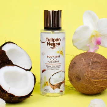Lot de 12 (2,28€ Pièce) : Brumes Parfumées COCO PURE WHITE 250ml – TULIPAN NEGRO – Image 2